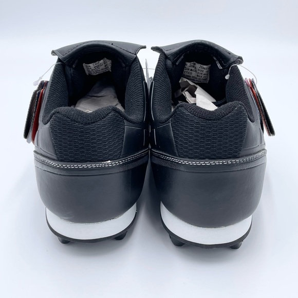 Starter Men's Athletics Baseball Cleat Size 12 Black/White NEW NWT Color Inserts - Picture 6 of 12